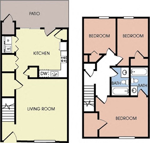 3 Bedroom Townhome at Greens of Concord, Concord, 28025